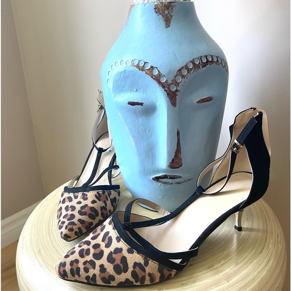 Animal print pointy heel stilettos 10 - Picture 2 of 5